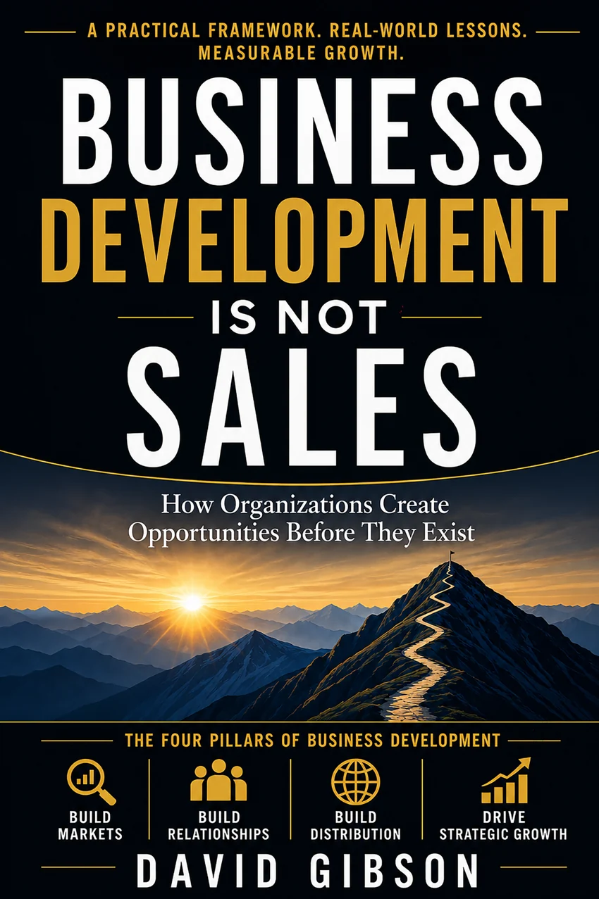 Business Development Is Not Sales book cover
